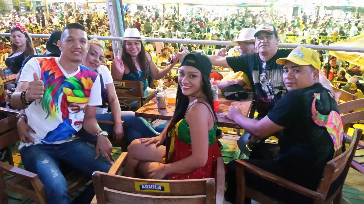 STOM en el Carnaval de Barranquilla con el equipo
